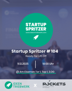 Startup Spritzer #104 x Rockets: Ready for Lift Off